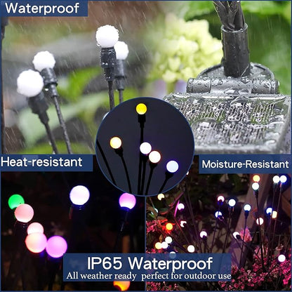 TONULAX Solar Garden Lights, Starburst Swaying Light - Image 4