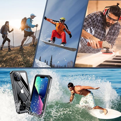 SPIDERCASE for iPhone 13 Case Waterproof, Built-in Lens & Screen Protector - Image 7