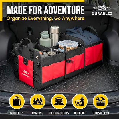 XL Trunk Organizer 3-Section Modular – Extra Large Car Storage - Image 3