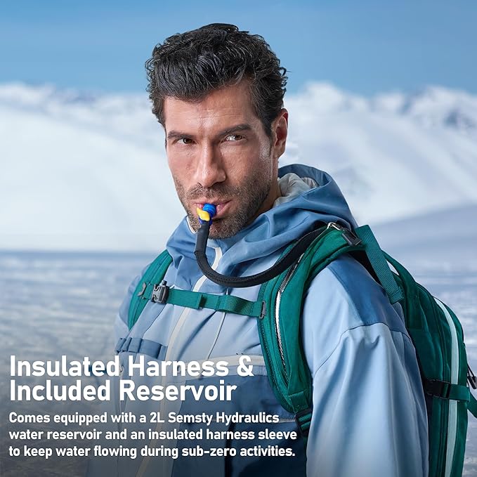 Ski and Snowboard Hydration Backpack, - Image 5