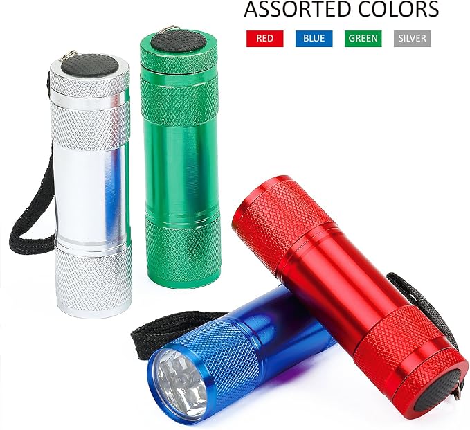 FASTPRO 4-Pack Aluminum LED Flashlights Set - Image 3