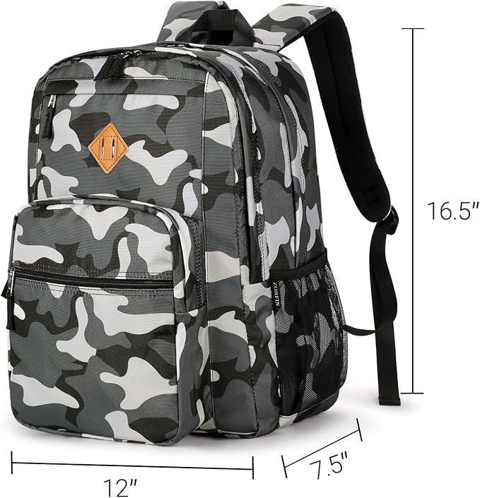 ZORFIN 26L Backpack for College, and Travel: Water Resistant Bookbag - Image 2