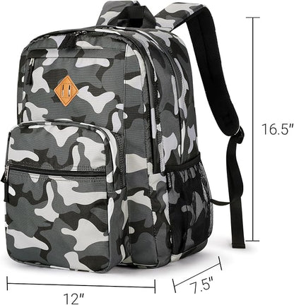 ZORFIN 26L Backpack for College, and Travel: Water Resistant Bookbag - Image 2