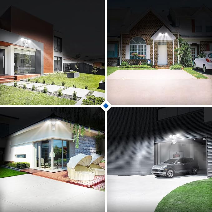 SANSI Motion Sensor Outdoor Lights, 15W 2000LM LED Flood Lights Outdoor - Image 9