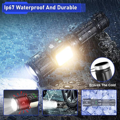 JAY-PARK Flashlights High Lumens, Rechargeable Flashlight 100000 Lumens - Image 6