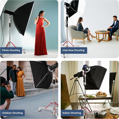 Kate 2 Pack Heavy Duty 10.8ft Light Stand - Image 7