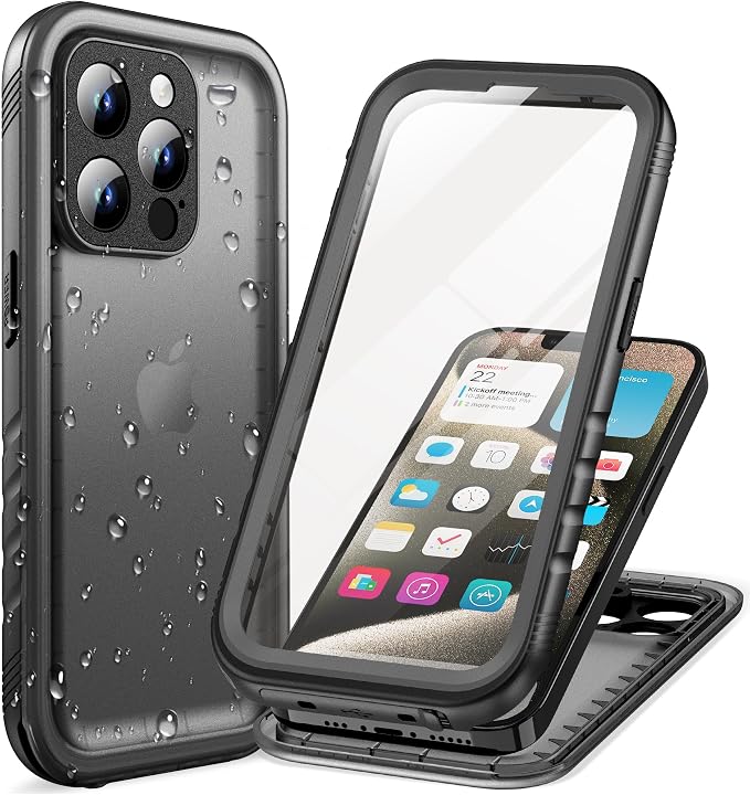 Cozycase for iPhone 15 Pro Max Waterproof Shockproof Dustproof Case by Cozycase