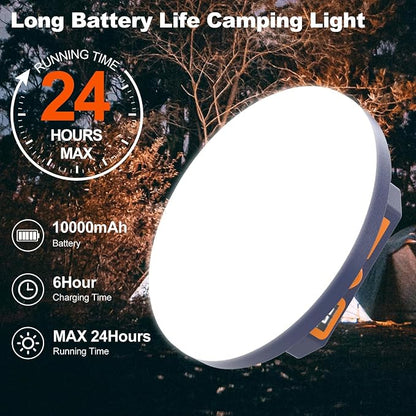 10000mAh 4000LM Camping Light 4 Light Modes Portable LED Camping Lantern - Image 3