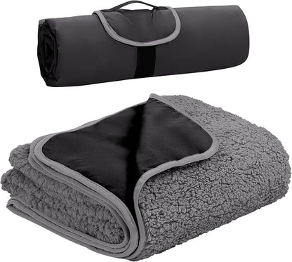 Tirrinia Large Waterproof Outdoor Blanket, Soft Warm Windproof Stadium Blanket by Tirrinia