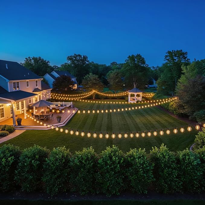 RTTY 300 FT Outdoor String Lights, Patio Light - Image 7