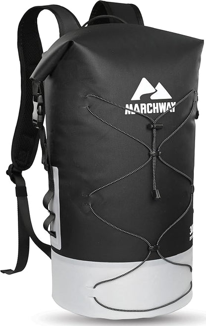 MARCHWAY Floating Roll Top Dry Bag, Flexible Lightweight TPU Waterproof by MARCHWAY