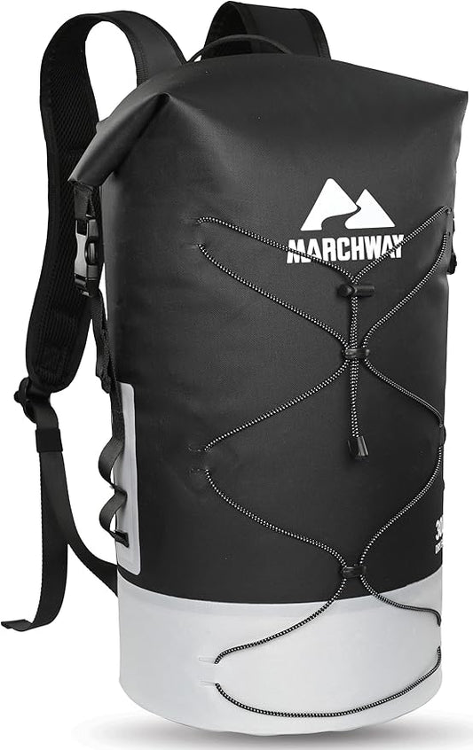 MARCHWAY Floating Roll Top Dry Bag, Flexible Lightweight TPU Waterproof by MARCHWAY
