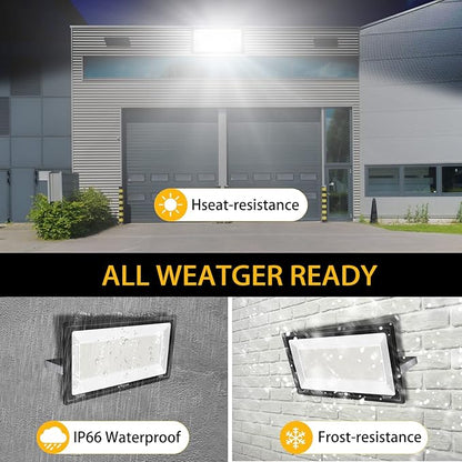 600W 2pack LED Stadium Flood Lights, 67500LM Super Bright LED Arena Outdoor - Image 4