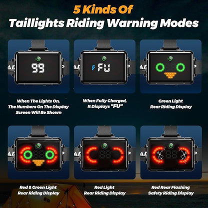 220000 Lux Bright Camping Headlamp Function 17 Modes Motion Sensor Adjustable - Image 4