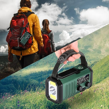 Hand Crank Emergency Radio, NOAA Weather Radio - Image 7