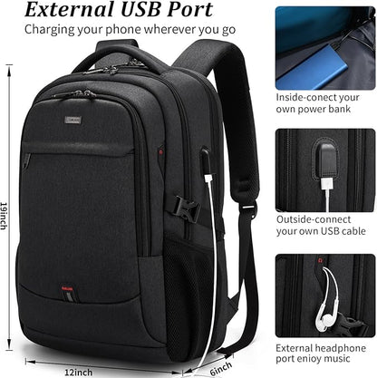 DUSLANG 17 Inch Laptop Backpack - Image 8