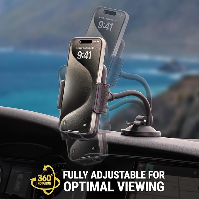 Scosche SUHVWDL-2XCES0 Universal Phone Mount, Rotatable Hands-Free Car Air - Image 6