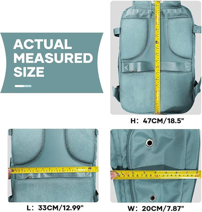 coowoz Large Travel Backpack For Women Men, Carry On Rucksack Flight Approved - Image 9