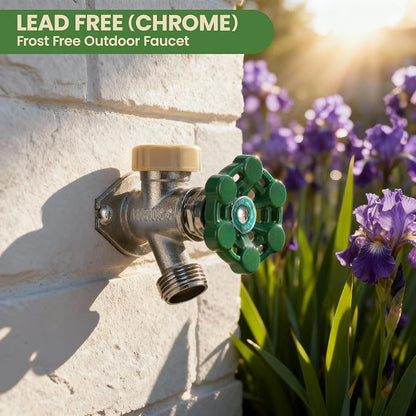 Watflow 12 Inch Anti-Siphon Frost Sillcock, ASME B16.34, Frost-Proof Outdoor - Image 3