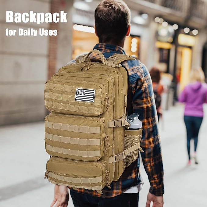 Military Tactical Backpack 50L Large Day Backpack - Image 6