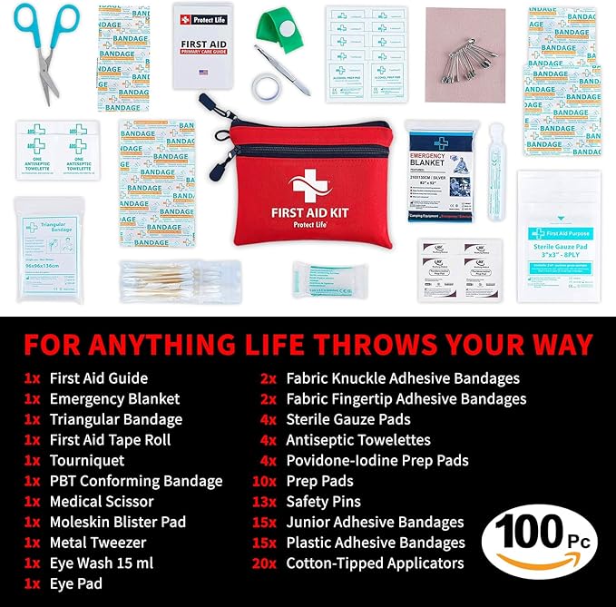 Protect Life First Aid Kit, Travel First Aid Kit - Image 3