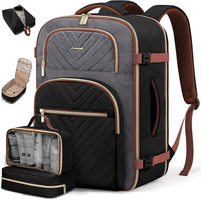 LOVEVOOK Travel Backpack Carry on Flight Approved 40L, Waterproof TSA Travel by LOVEVOOK