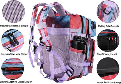 LHI Military Tactical Backpack for Men and Women 45L Army 3 Days Assault Pack - Image 5