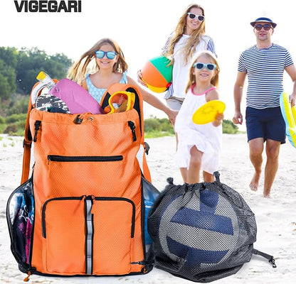 Large Beach Backpack Waterproof Sandproof - Image 7