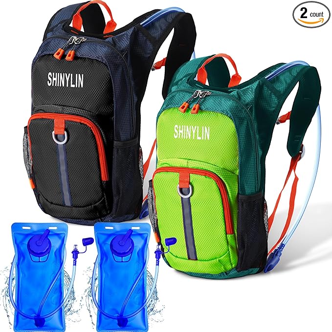 Shinylin 2 Pcs Kids Hydration Backpack by Shinylin