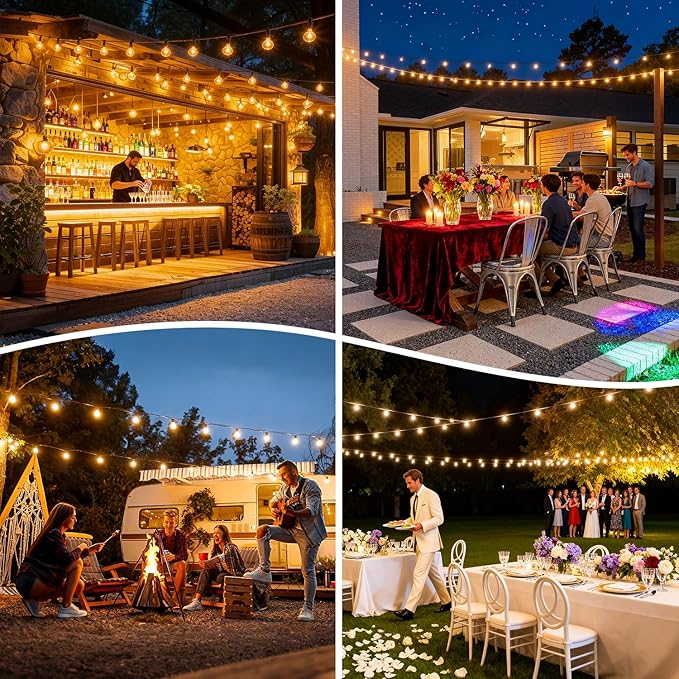 Nisocy 25FT Solar String Lights Outdoor Waterproof - Image 6