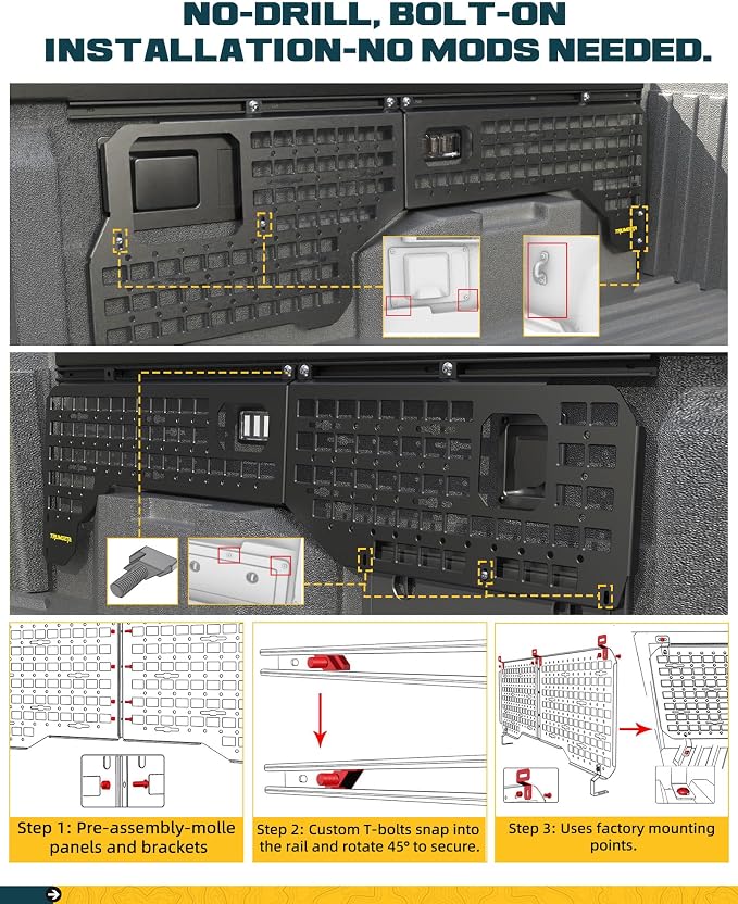 Trumgeta Side Bed MOLLE Panel Fit - Image 4