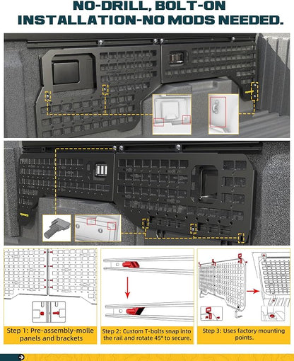 Trumgeta Side Bed MOLLE Panel Fit - Image 4