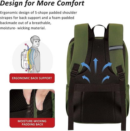 MAXTOP Deep Storage Laptop Backpack Business Anti-theft Backpacks College - Image 4