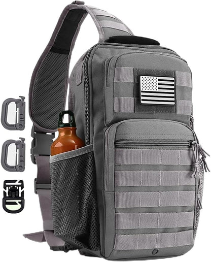 Rover Sling Pack Tactical Shoulder Sling Bag Backpack by HannibalTactical