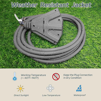 EP 2 Pack 15 Ft Outdoor Extension Cord - Image 4
