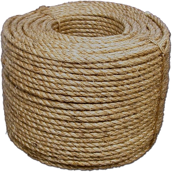 T.W Evans Cordage 30-062 3/4-Inch by 200-Feet Pure Number-1 Manila Rope by T.W+.+Evans+Cordage+Co.