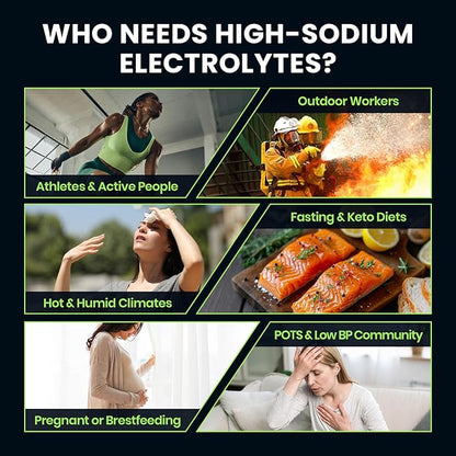 Venture Pal High Sodium Sugar-Free Electrolyte Powder Packets - Image 4