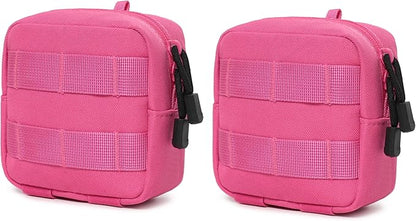2 Pack Mini Tactical Molle Compact Ammo Pouch by Katadem