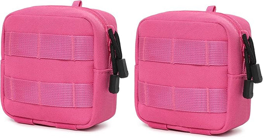 2 Pack Mini Tactical Molle Compact Ammo Pouch by Katadem
