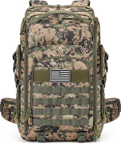 Maelstrom Tactical Backpack for Men, Water Resistant 40L Military Backpack by Maelstrom