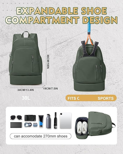 Gym Backpack for Women Men, Lightweight Gym Bag - Image 3