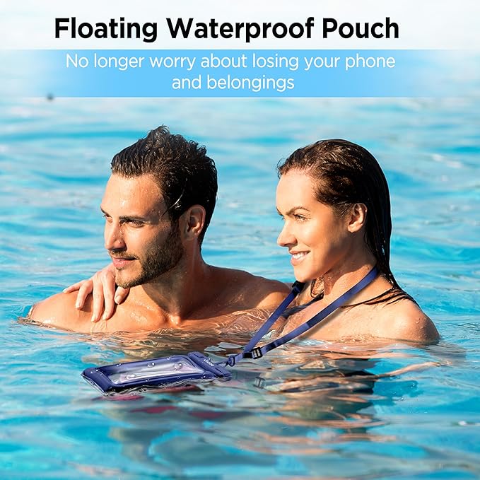 CACOE Universal Waterproof Phone case 2 Pcs-Up to 7.0", Phone Pouch - Image 5