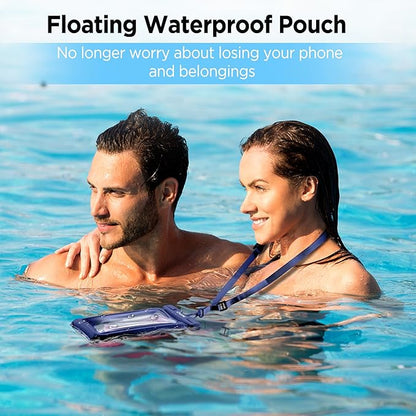 CACOE Universal Waterproof Phone case 2 Pcs-Up to 7.0", Phone Pouch - Image 5