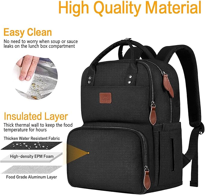 MATEIN Work Backpack for Women, Insulated Cooler Backpacks - Image 4