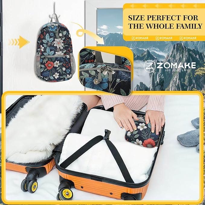 ZOMAKE Ultra Lightweight Hiking Backpack 20L, Packable Small Backpacks Water - Image 6
