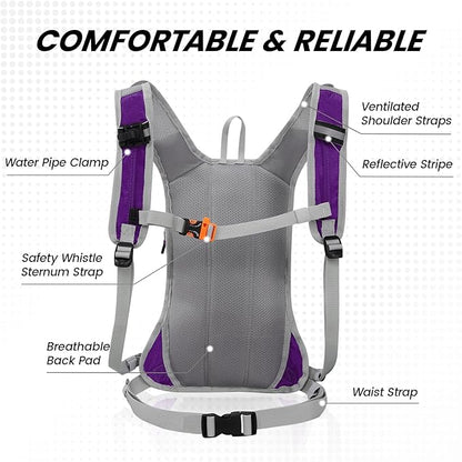 Nepest Hydration Pack Backpack for Women & Men, Lightweight Water Backpack - Image 3