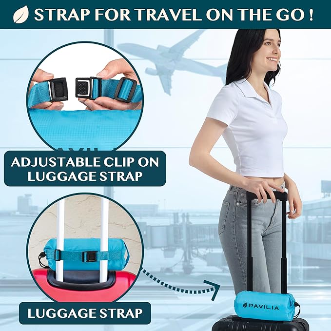 PAVILIA Travel Blanket Airplane Compact - Image 3