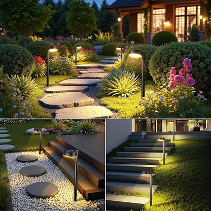 Ahaorigin 12 Pack Solar Pathway Lights Outdoor, 12 Brighter LED Solar Lights - Image 7