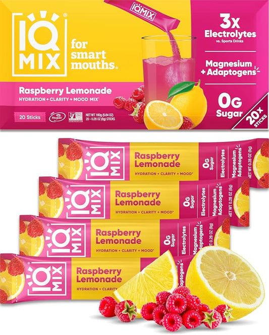 IQMIX Hydration Electrolyte Powder – 4-in-1 Formula by IQBAR