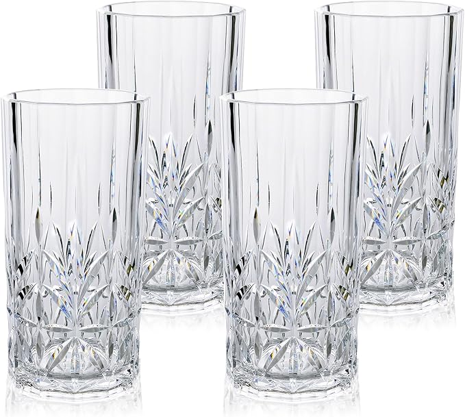 BELLAFORTE Shatterproof Tritan Plastic Tall Tumbler, 18oz by BELLAFORTE